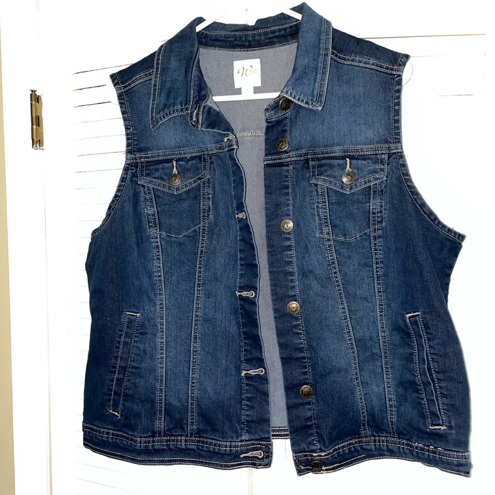 Westport Classic Blue Denim Vest